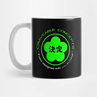 CRAVEABLE CONCEPTS (white letter) Mug